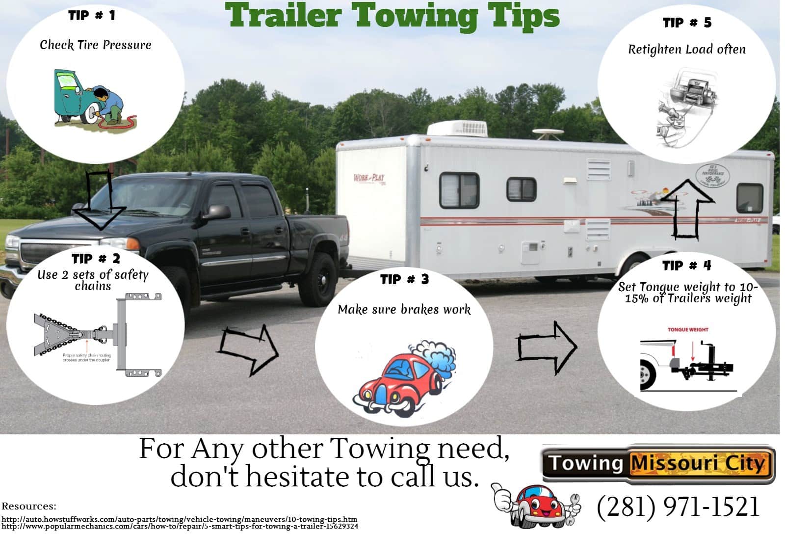 towing trailer tips